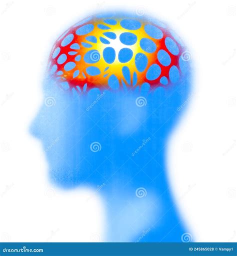 Brain Pain Disease Cartoon Vector | CartoonDealer.com #244089411