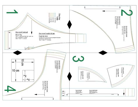 Printable Bikini Pattern Pdf Pattern Stencils