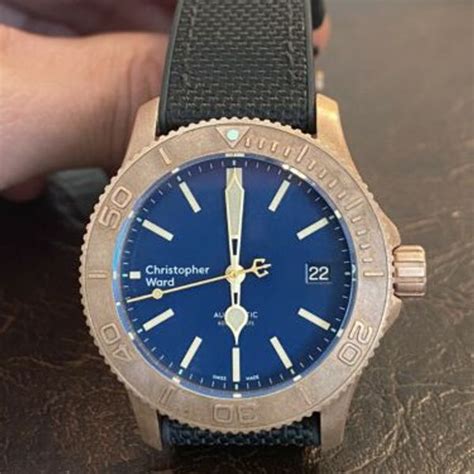 Christopher Ward C60 Trident Pro 600 Bronze 38mm Watchcharts