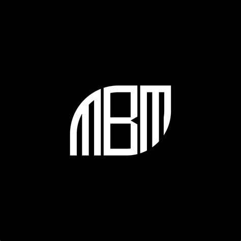 MBM letter logo design on black background. MBM creative initials ...