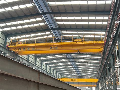 Heavy Duty Qe Double Girder Double Trolley Bridge Crane Double Winch