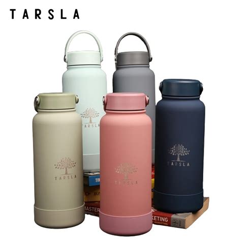 Jual Tarsla Botol Tumbler Vacuum Flask Doff Color Large Hot Cold Ml Shopee Indonesia