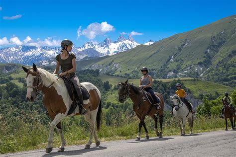 Randonnée à cheval Savoie Mont Blanc Savoie et Haute Savoie Alpes