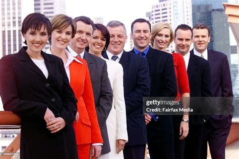 Seven Network Sydney 2000 Olympics Presenters Chris Bath Kylie