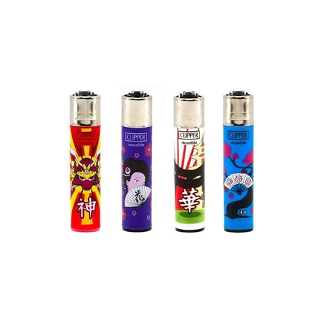Зажигалка Clipper Kanjis купить за 250 руб в Москве с доставкой