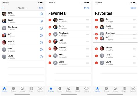 How to Manage Favorite Contacts in the iPhone Phone App