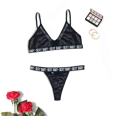 Pieces Bandage Lingerie Bra And Panty Sets Intimate Sissy Open Bra Lingerie Push Up Brassiere