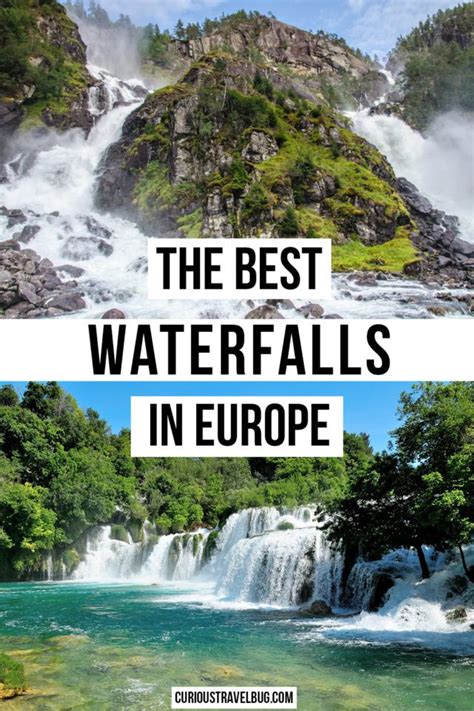 beautiful waterfalls  europe curious travel bug