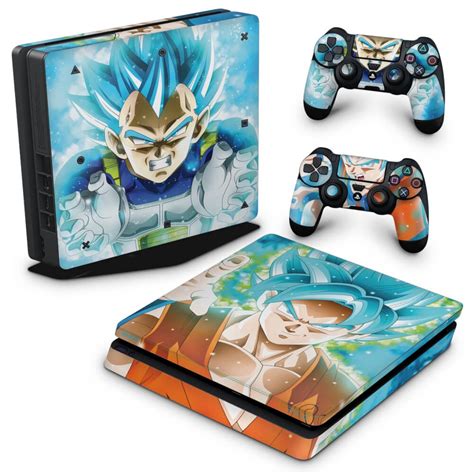 Skin PS4 Slim Adesivo Dragon Ball Super Submarino