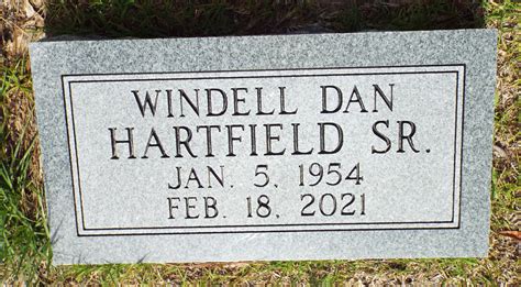 Windell Dan Hartfield Sr Find A Grave Memorial