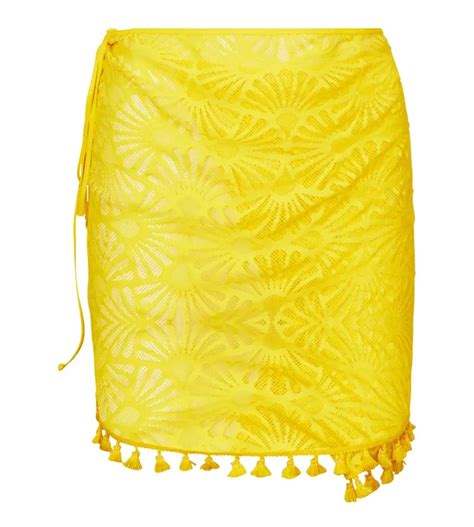 Paréo jaune La Muse dentelle Antigel Lingerie Sipp