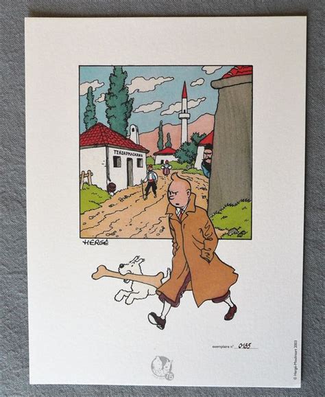 Tintin Lithographie Moulinsart Le Sceptre D Ottokar Catawiki