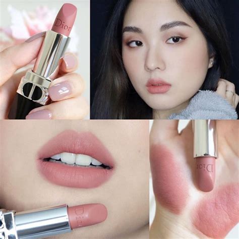 DIOR Mini Rouge Dior Lipstick ขนาดเกอบครงของไซสปกต No 100 Nude Look No 720 Icone Lazada