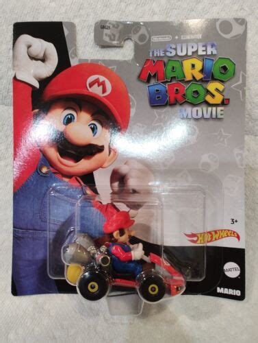 The Super Mario Bros Movie Kart And Toad Nintendo Hot Wheels