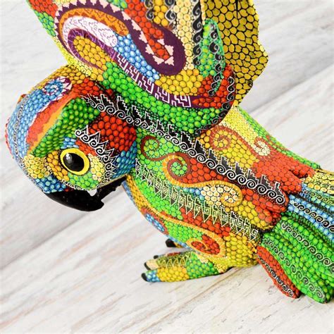 Alebrije Owl Oaxacan Wood Carving Wood Carving