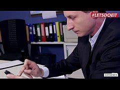 Letsdoeit Busty Brunette German Secretary Fucked Rough By Her Boss Xxx Mobile Porno Videos