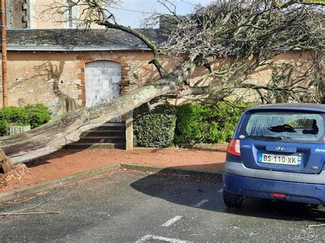 Possible Tornade Saint Jean De Sauves Dans La Vienne Ce Mars