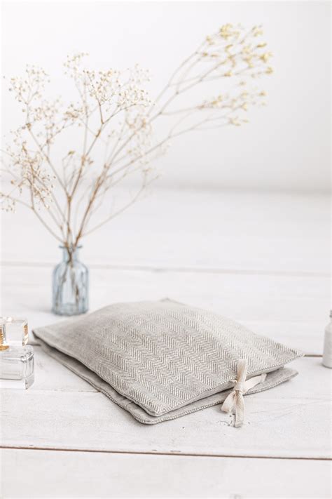 White Linen Travel Bag For Lingerie Clean And Dirty Laundry Etsy UK