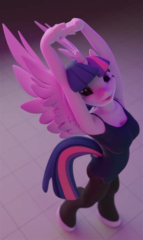 2811967 Safe Artist Moonbucket Twilight Sparkle Alicorn Anthro