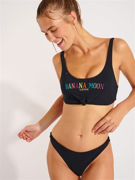 Banana Moon Bikini Unterteil Naida Colormoon Lse Schwarz Modivo De