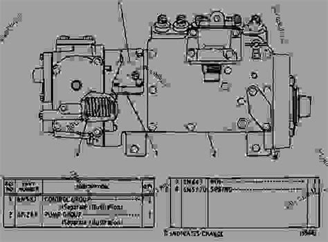 6N0308 GOVERNOR AND FUEL INJECTION PUMP GROUP WHEEL TYPE LOADER