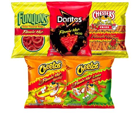 Frito Lay Flamin Hot Variety Pack Snacks Pk Sam S Club Frito Lay Hot Chip Hot Cheese