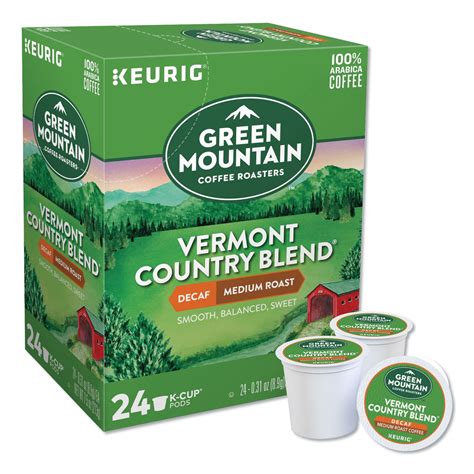 Vermont Country Blend Decaf Coffee K-Cups by Green Mountain Coffee