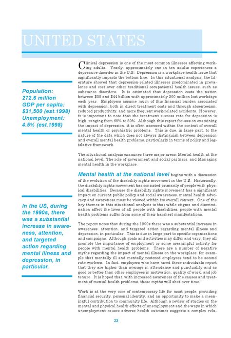 Ilo 2000 Mental Health In The Workplace By Michael Burville Issuu