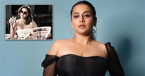 When Vidya Balan Stripped Down For A Bold Calendar Photoshoot While