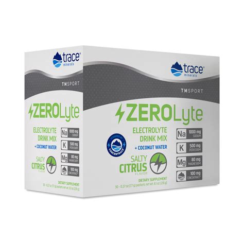 Trace ZeroLyte, Salty Citrus | Thrive Market