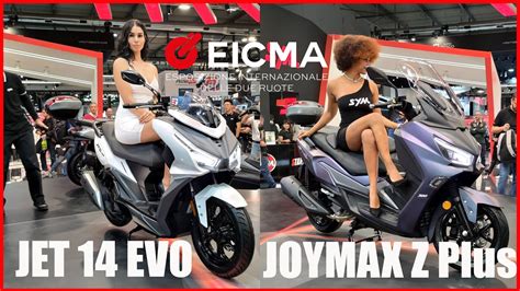 2023 SYM Joymax Z Plus Jet 14 EVO Eicma 2022 YouTube