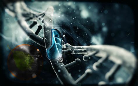 Dna Cgi Genetics Render Digital Art Hd Wallpaper Rare Gallery