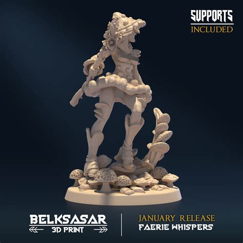 Archivo Stl Myconid Consort A Nude Objeto De Impresi N D Para