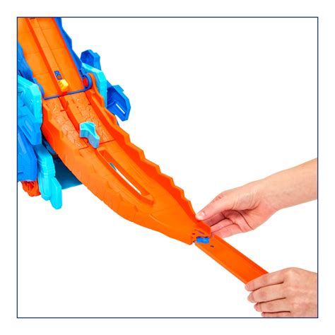 Best Buy Hot Wheels Transforming T Rex Ultimate Hauler Hng