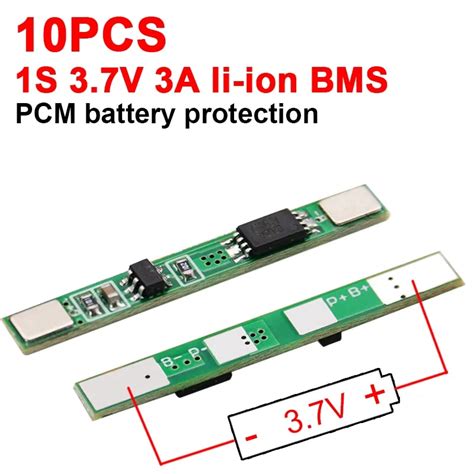 Pcs S V A Li Ion Bms Pcm Battery For Lithium Ion Li