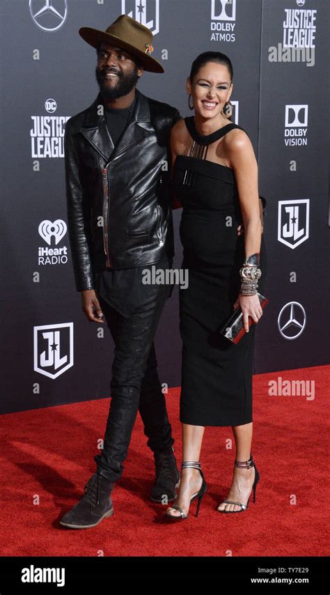 Musician Gary Clark Jr And His Wife Australian Model Nicole Trunfio