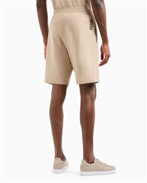 Core Identity cotton Bermuda shorts | EA7