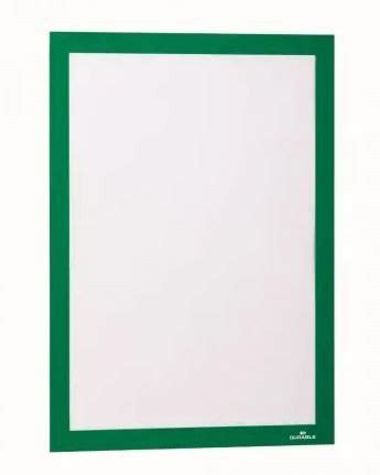 Durable Duraframe Magnetic A Size Green Colour