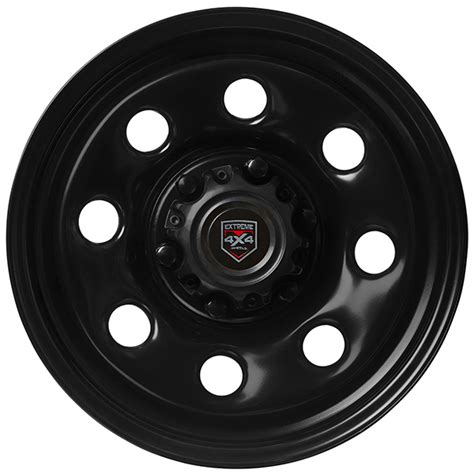 Shop Extreme 4x4 Steel Wheel Soft8 16x7 6 139 7 30p Black Steel Wheels