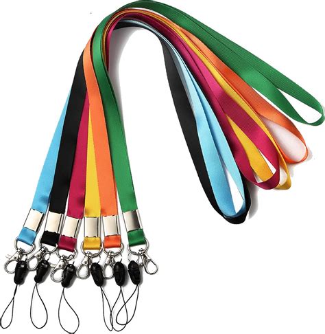 Amazon Youowo Pack Lanyards For Id Badges Holder Office Neck