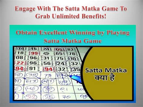 Engage With The Satta Matka Game To Grab Unlimited Benefits By
