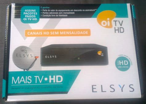 Oi Tv Hd Livre Receptor Elsys Habilita O Gr Tis R Em Mercado