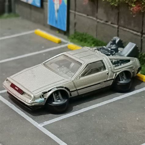 Hot Wheels Back To The Future Time Machine Hover Mode Abu Losee Shopee Philippines