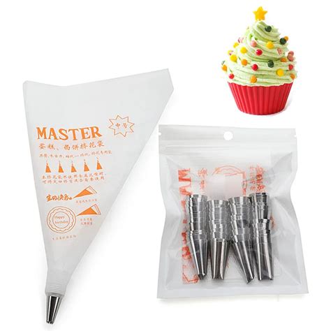 Инструменты для украшения торта 6 шт./12 шт./24 шт./48 шт. насадка для ...