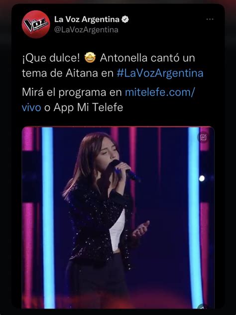 Aitana Global On Twitter En Una Misma Noche Tanto En La La Voz