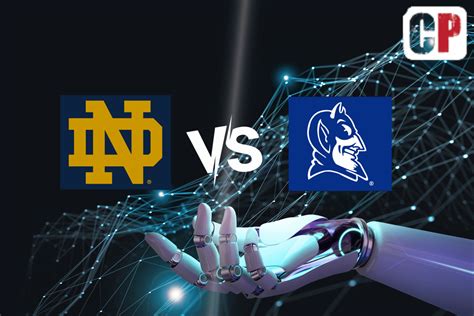 Notre Dame Fighting Irish At Duke Blue Devils Ai Ncaa Prediction