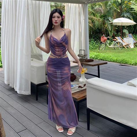 Bikini Swimsuit Women S Three Piece Swimwear With Underwire Push Up Long Dress Fashionable