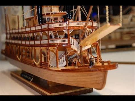 Toys Wooden Artesania Latina Mississippi Paddle Steamer Wooden