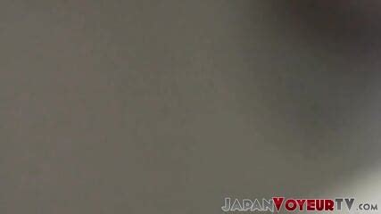 Babe Starts Teasing Her Japanese Pussy In Public And Moans