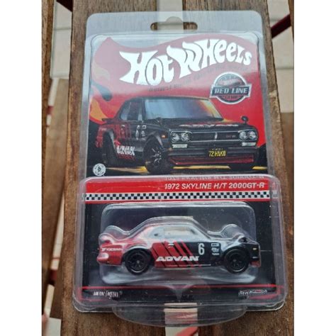 Hot Wheels Rlc Skyline H T Gt R Hakosuka Advan Shopee Malaysia